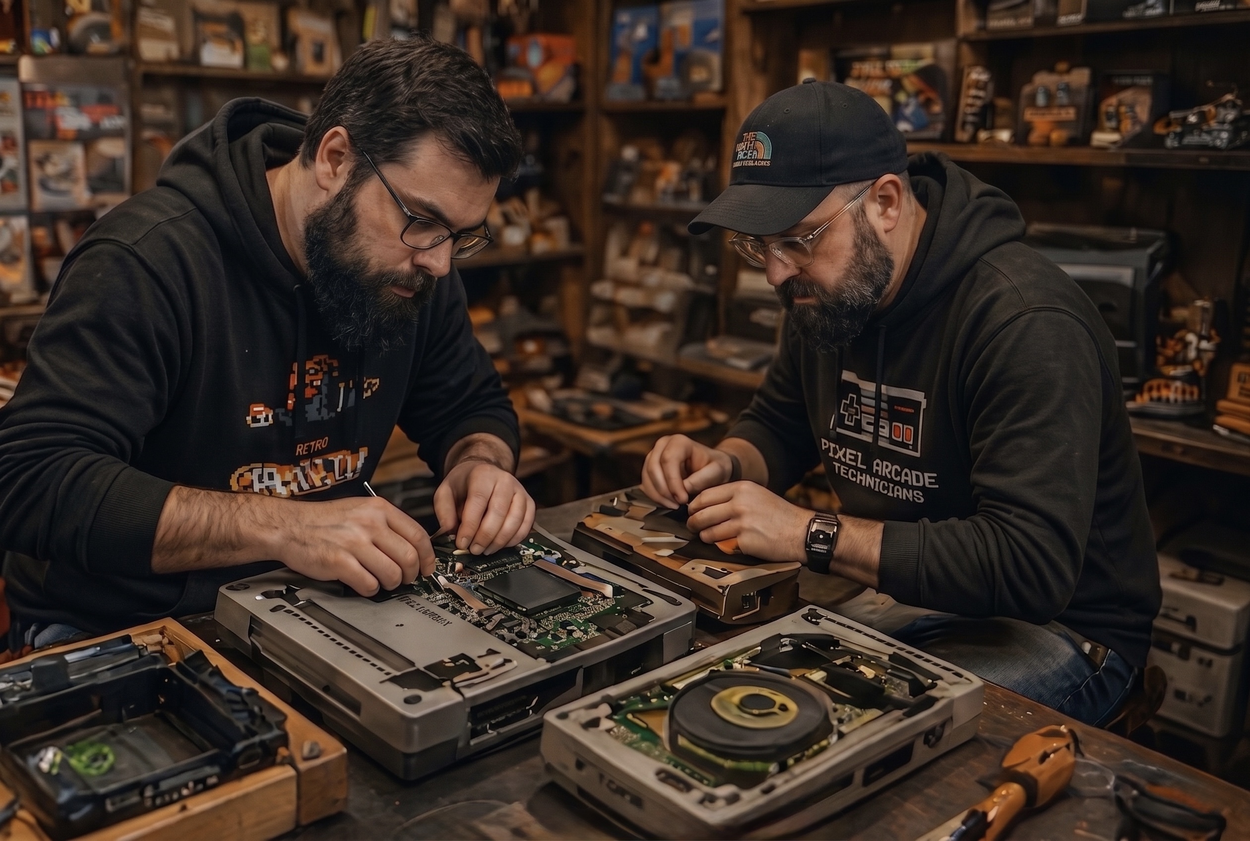 Réparation à l'atelier