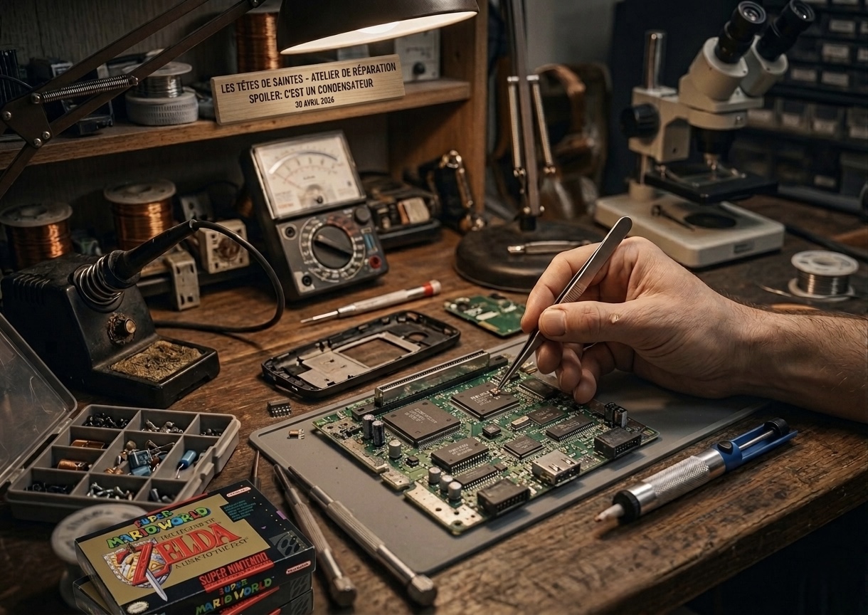 Réparation d'une console